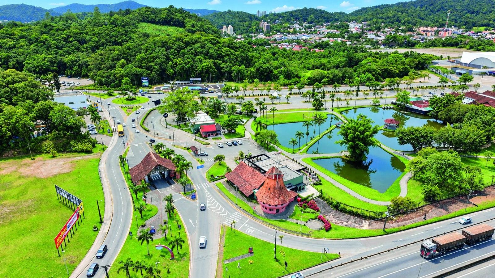 Vista aérea de Joinville